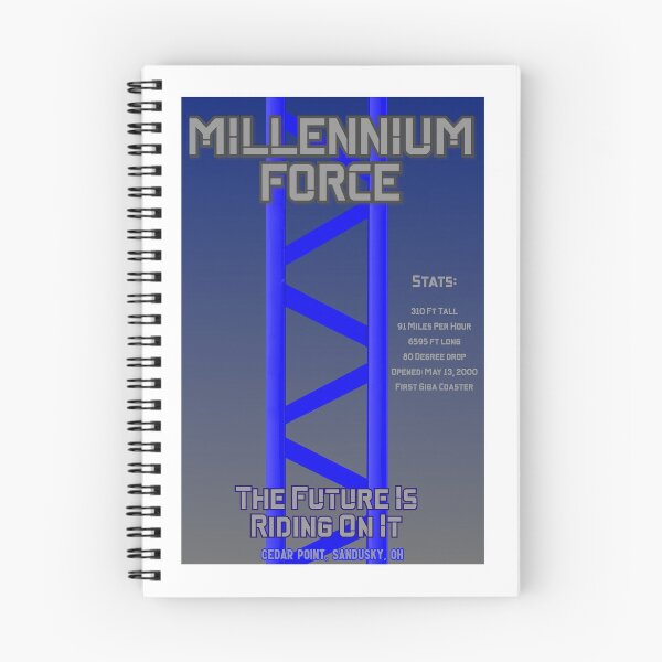 Item preview, Millennium Force Art Graphic designed and sold by jackdennis7.