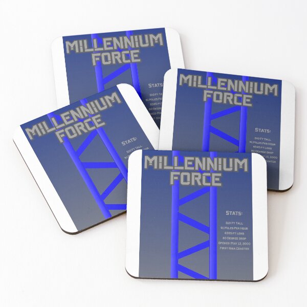 Item preview, Millennium Force Art Graphic designed and sold by jackdennis7.
