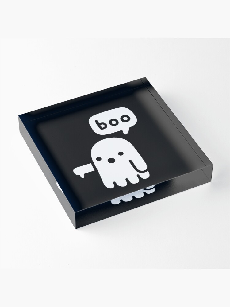 Alternate view of Ghost Of Disapproval Acrylic Block