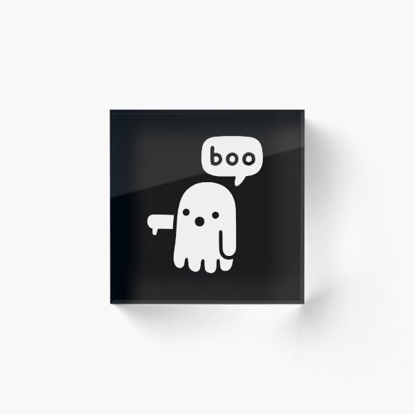 Ghost Of Disapproval Acrylic Block