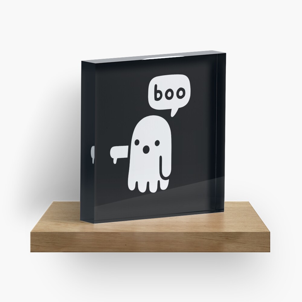 Ghost Of Disapproval Acrylic Block