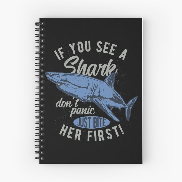 Item preview, If you see a shark, don't panic designed and sold by Vector Scout Lab.