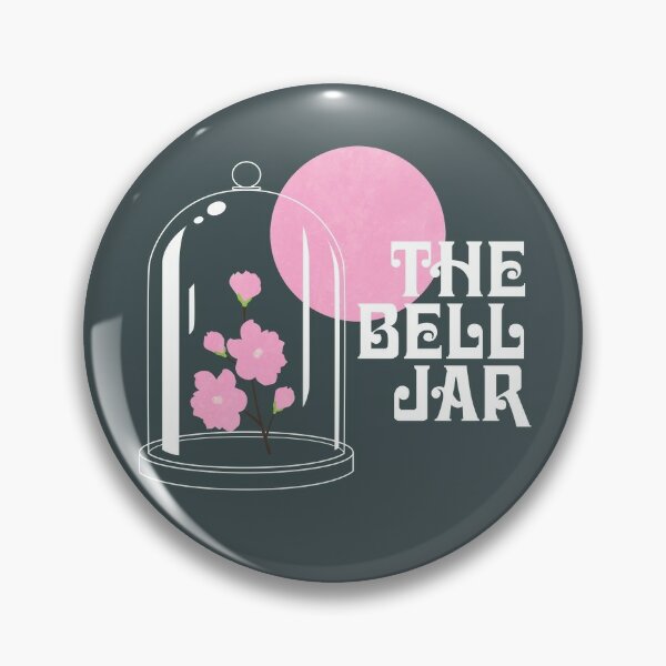 The Bell Jar Book by Sylvia Plath Enamel Pin