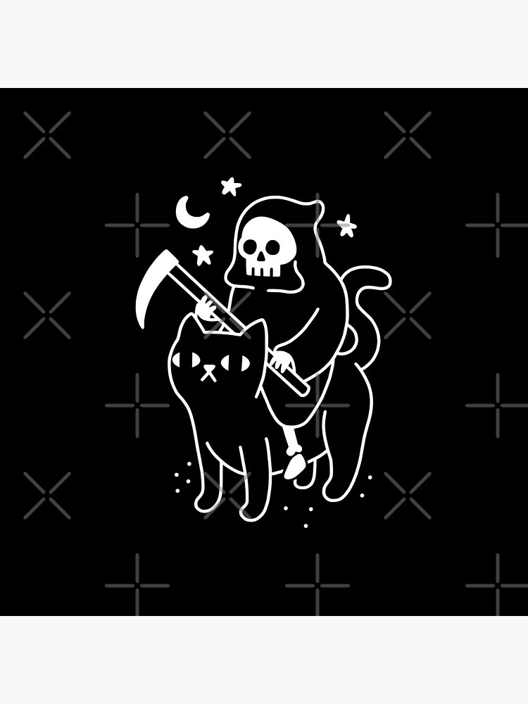 Death Rides A Black Cat by obinsun