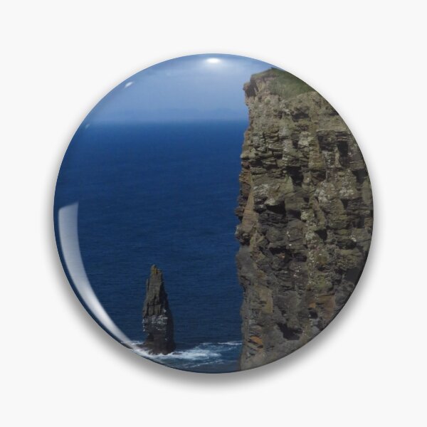 Item preview, High Above Branaunmore Sea Stack - Cliffs of Moher designed and sold by wiggyofipswich.