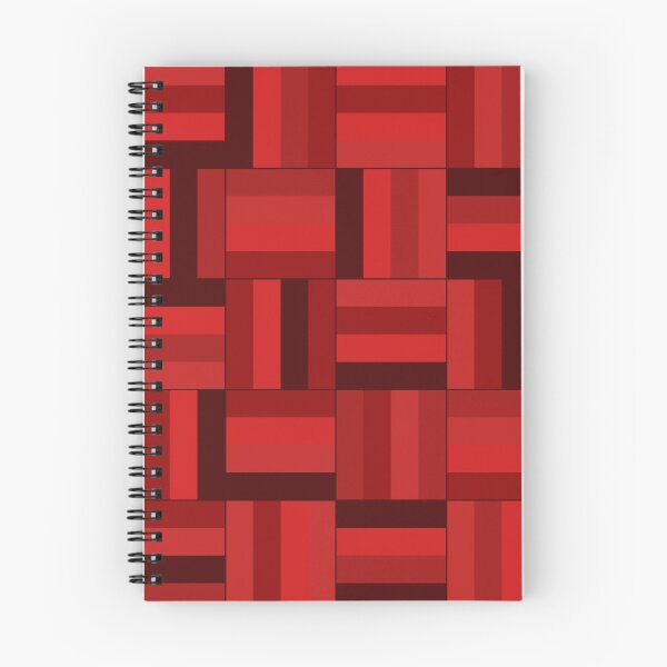 Item preview, Crimson Blood Basketweave Pattern designed and sold by HomeLivingCo.
