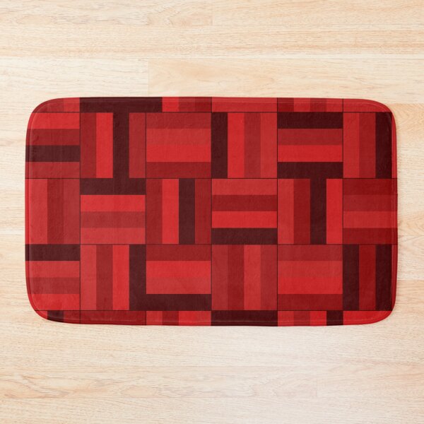 Item preview, Crimson Blood Basketweave Pattern designed and sold by HomeLivingCo.