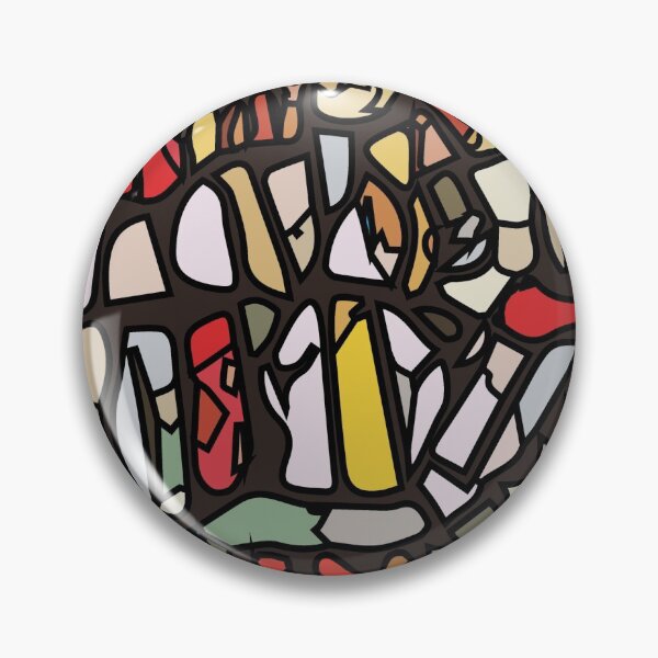 Item preview, Abstract Stained Glass, TeresaTown at Redbubble 2020 designed and sold by Mark Stansberry.