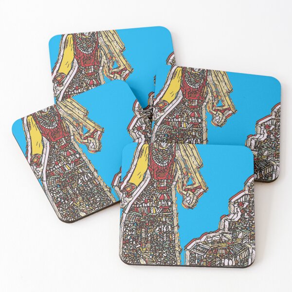 Item preview, Abstract Stained Glass, TeresaTown at Redbubble 2020 designed and sold by Mark Stansberry.