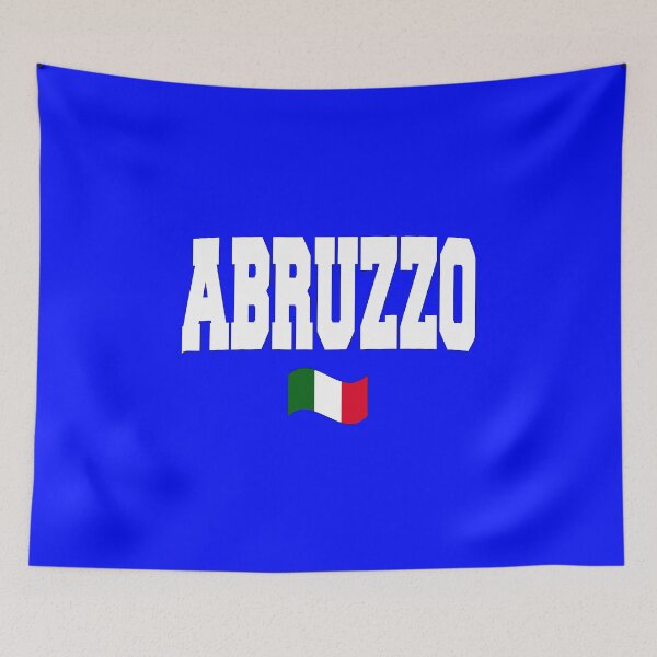 Item preview, Abruzzo with Italy flag designed and sold by AllShirts21.