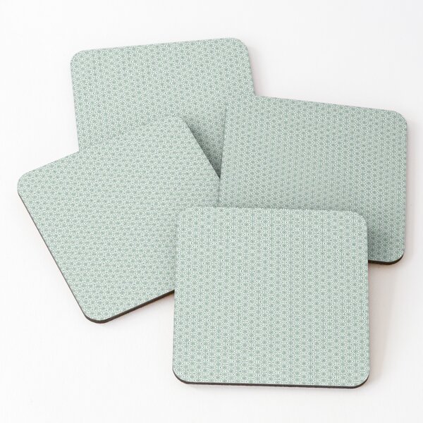 Item preview, Mint blue stained glass pattern designed and sold by Helena6.