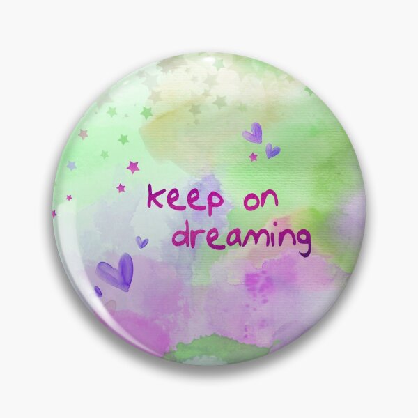 Item preview, Keep on Dreaming - Purple and Lime Green designed and sold by alexixela.