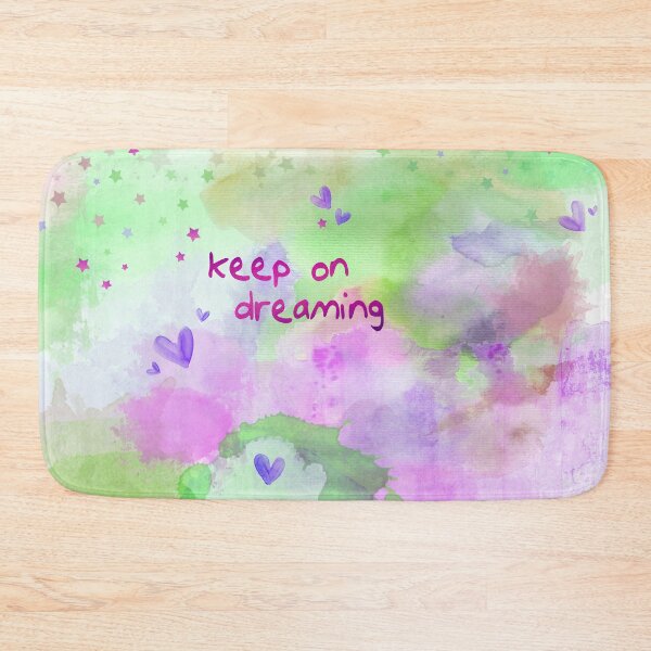Item preview, Keep on Dreaming - Purple and Lime Green designed and sold by alexixela.
