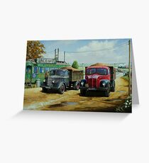 Cafe society Greeting Card