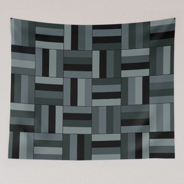 Item preview, Dark Storm Basketweave Pattern designed and sold by HomeLivingCo.