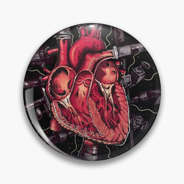 Item preview, Heart surgery pin designed and sold by Deathoftheself.