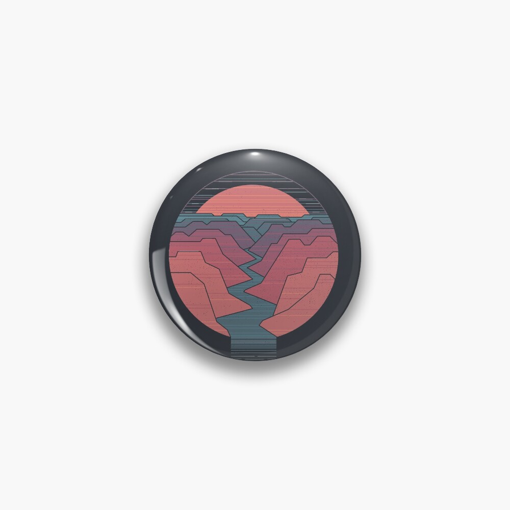 Canyon River Pin