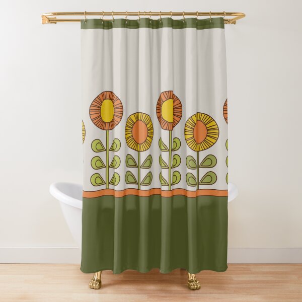 Item preview, Seventies Sunflowers designed and sold by RoxburghDesign.