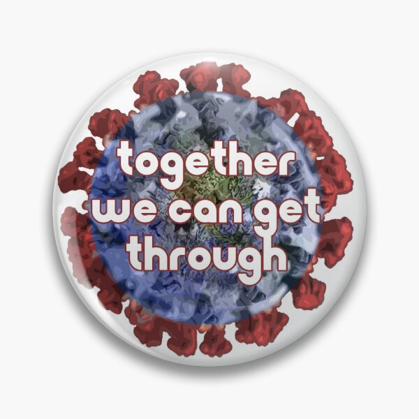 Item preview, Covid19 - Together we can get through designed and sold by JoanNinjaHen.