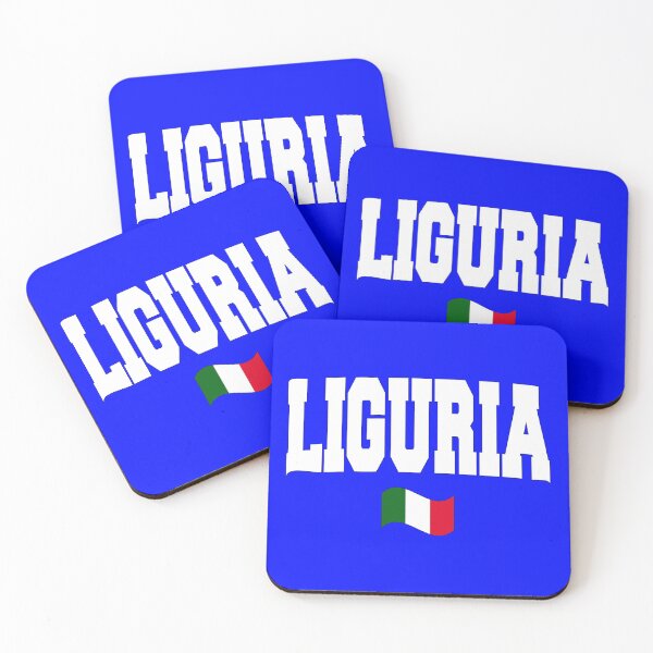 Item preview, Liguria con bandera de Italia designed and sold by AllShirts21.