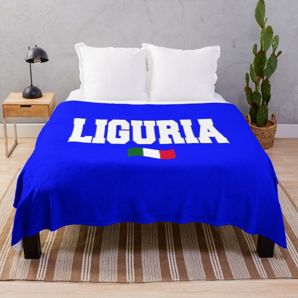 Item preview, Liguria con bandera de Italia designed and sold by AllShirts21.