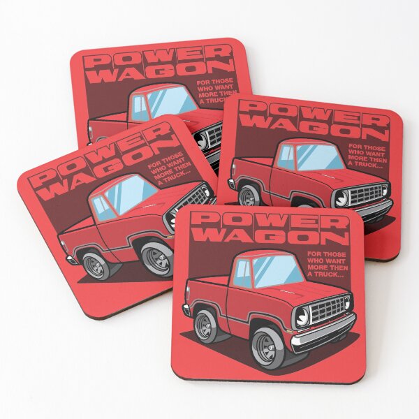 Item preview, Bright Truck Red - Power Wagon designed and sold by Justin Ellis.