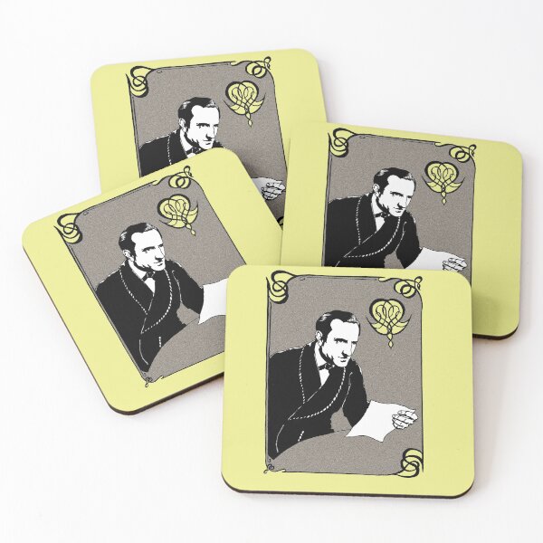 Item preview, An illustration of Sherlock Holmes as portrayed by the great Basil Rathbone. designed and sold by Frankie Doodles!.