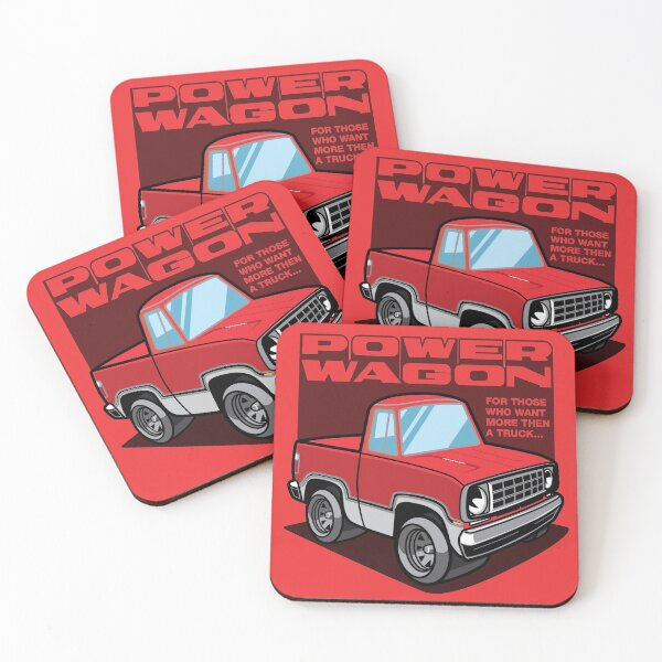 Item preview, Bright Truck Red - Power Wagon (White Base) designed and sold by Justin Ellis.