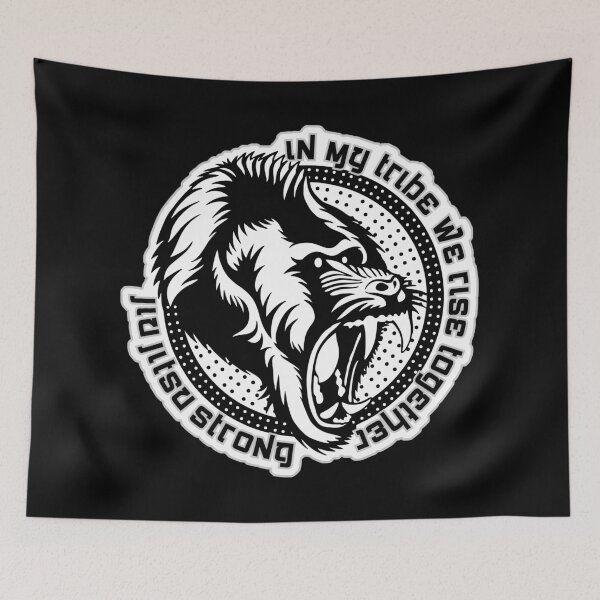 Item preview, In my tribe we rise together - Jiu Jitsu Strong designed and sold by undersideland.