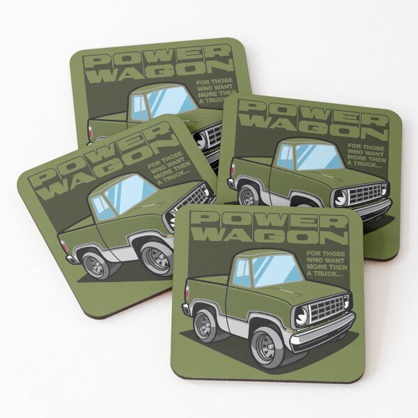 Item preview, Avacado Green - Power Wagon designed and sold by Justin Ellis.