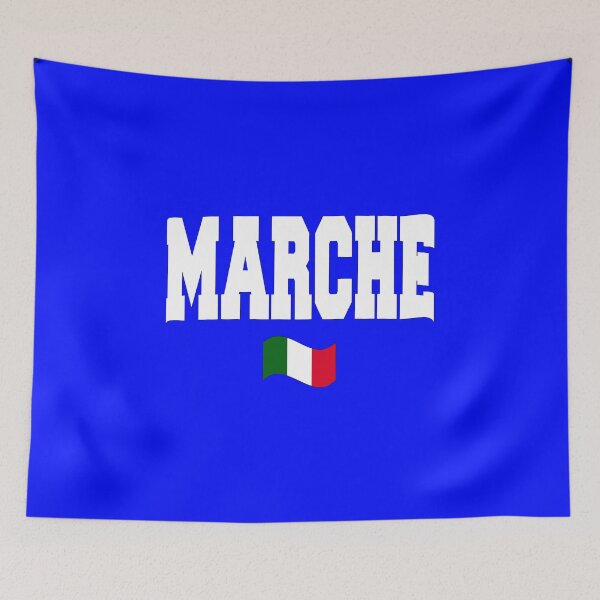 Item preview, Marche with Italy flag designed and sold by AllShirts21.