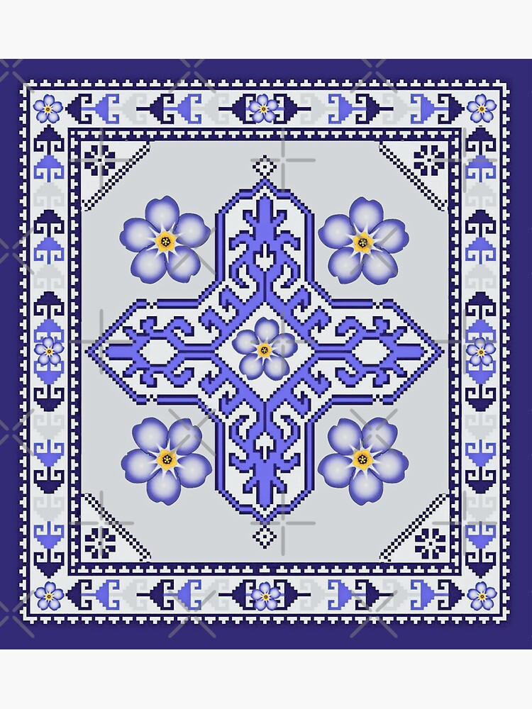 Thumbnail 3 of 3, Sticker, Armenian art 2 Հայկական արվեստ 2 designed and sold by yerevanstore.