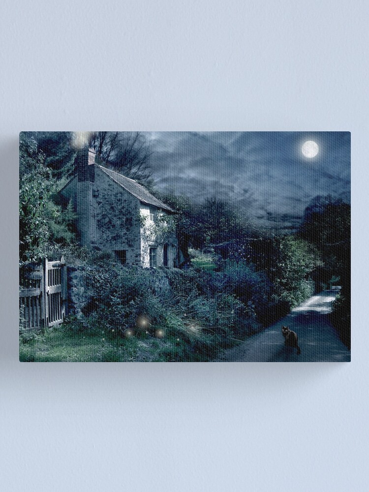 Alternate view of The Witches House Canvas Print