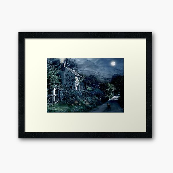 The Witches House Framed Art Print
