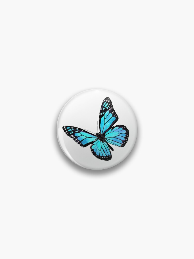 Blue butterfly Sticker for Sale by VikiKL