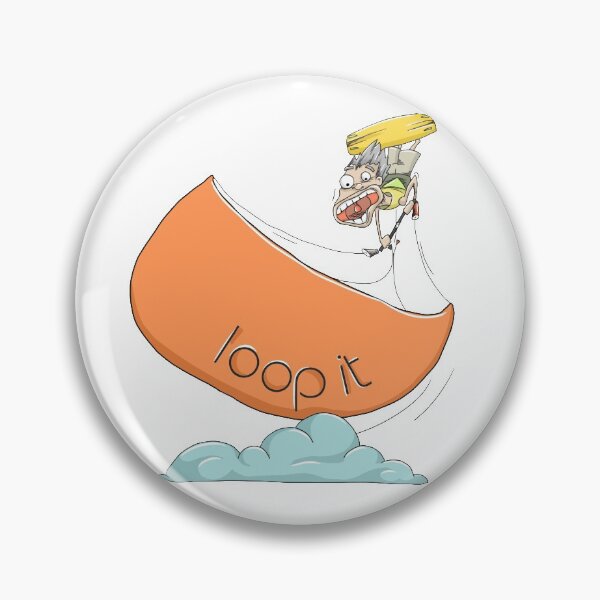 Item preview, Loop it, kitesurf design, kiteloop designed and sold by Nick Shevchenko.