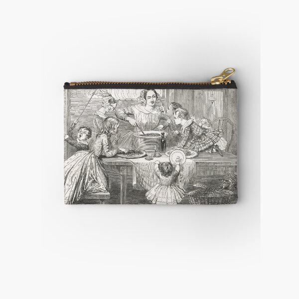 Item preview, Victorian Christmas Pudding Making 1848 designed and sold by artfromthepast.