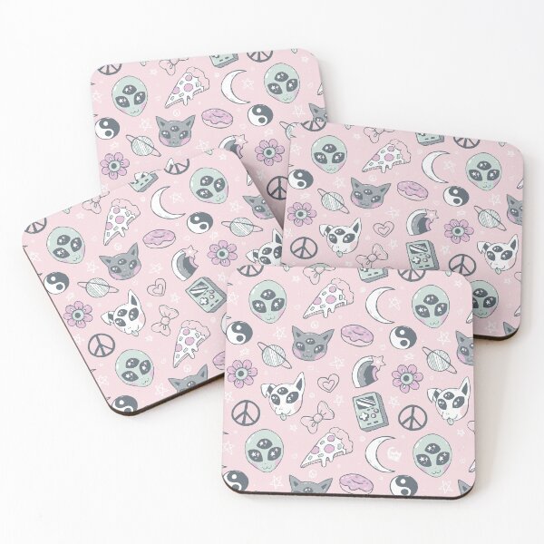 Item preview, Pastel Alien Pattern designed and sold by dajonacevedo.
