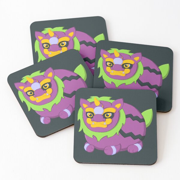 Item preview, Chinese Guardian Lion - Purple designed and sold by suz-cat.