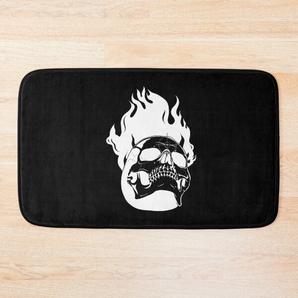 Item preview, Flaming Skull [Black] designed and sold by Candycandy362.