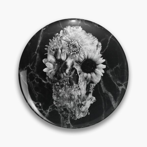Item preview, Floral Skull Marble designed and sold by Ali Gulec.