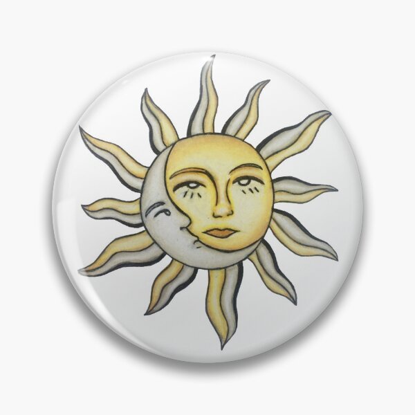 Item preview, Celestial - Sun and Moon designed and sold by Forest-Lune.