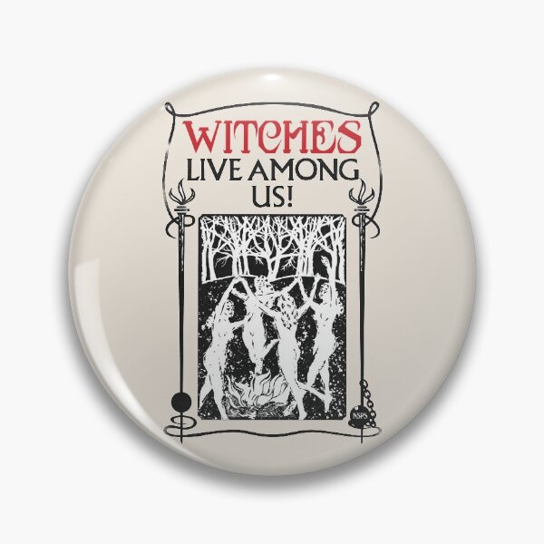 Item preview, Witches Live Among Us designed and sold by Plan8.