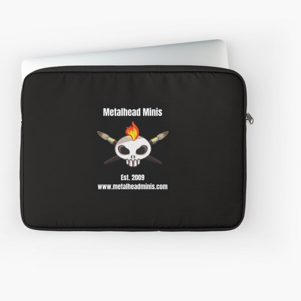 Metalhead Minis Logo - Large - 10 Year Anniversary Laptop Sleeve
