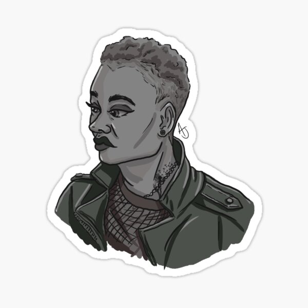 Hairstyles Girl Gang - Short Sticker
