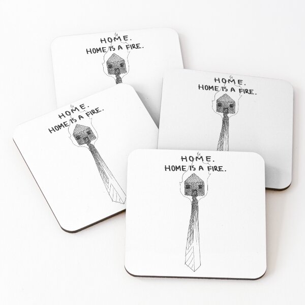 Item preview, Home Is A Fire designed and sold by 2Chauve  Souris.