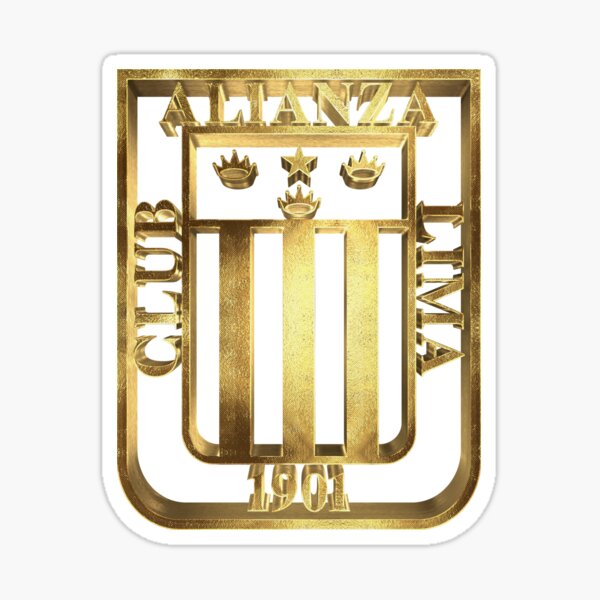 Vista previa del artículo con la obra «My Golden Lima Football Alianza Barra Brava Peru», diseñado y vendido por infrontofyou.