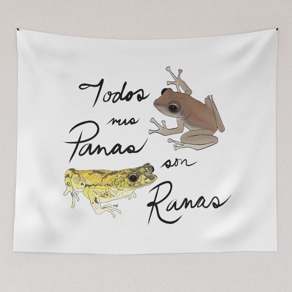 Item preview, Todos mis Panas son Ranas designed and sold by kmwinchell.