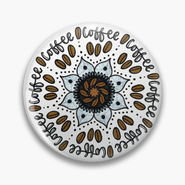 Artikelvorschau, Kaffee Mandala entworfen und verkauft von kayleetubbs.