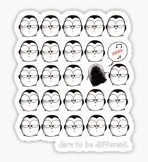 Dare To Be Different Sticker